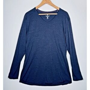 Segments Merino Wool Base Layer Shirt Womens XXL Gray Long Sleeve Lightweight